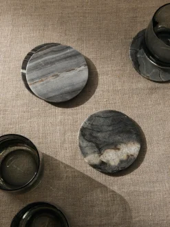 Posavasos de mármol Tressa, 4 uds.