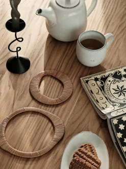 Posavasos de ratán Tini, 2 uds.