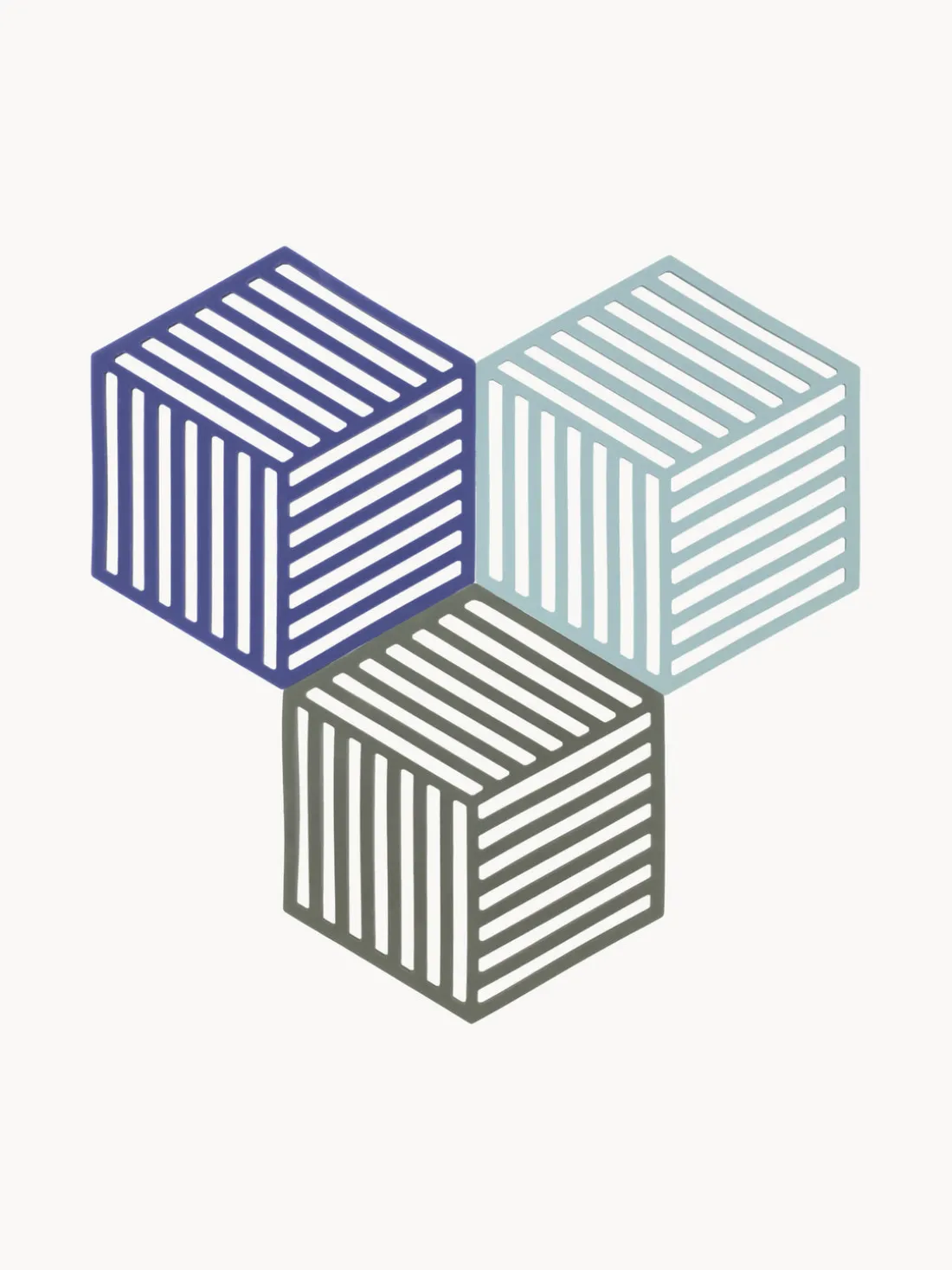 Posavasos Hexagon, 3 uds.