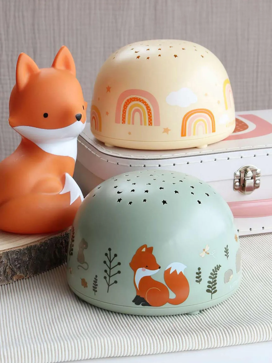 Proyector de cielos estrellados Rainbows, con temporizador