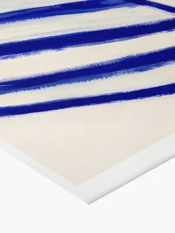 Póster Blue Stripe At Concorde by Sofia Lind x The Poster Club