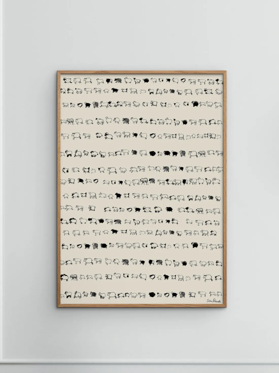 Póster Count the Sheep