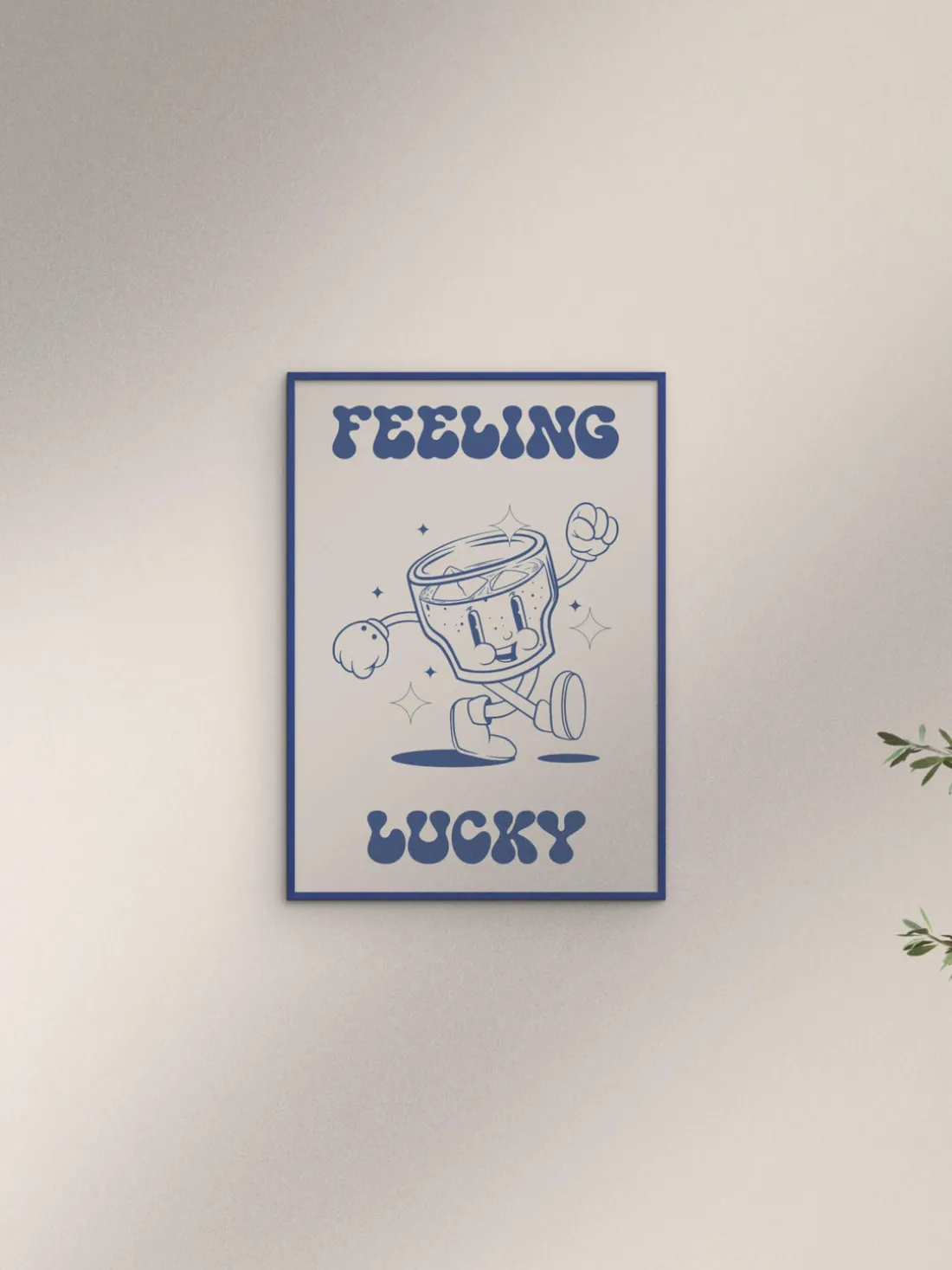 Póster Feeling Lucky