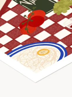 Póster Italian Dinner