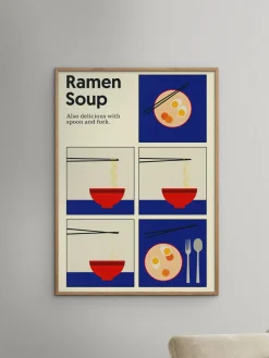 Póster Ramen Soup