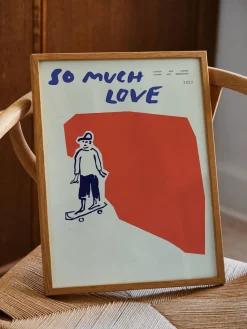 Póster So Much Love Skateboard