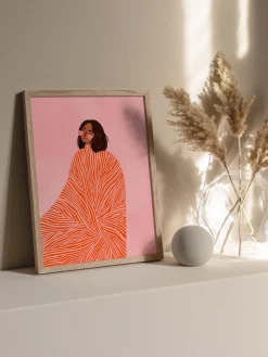 Póster The Woman With the Swirls