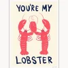 Póster You're My Lobster