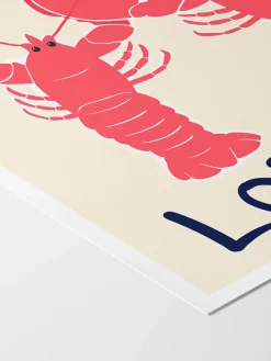 Póster You're My Lobster
