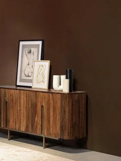 Pósters con marcos de madera Refined, 2 uds.