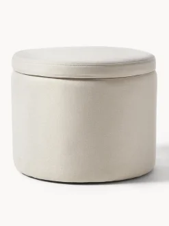 Puf Alida, con espacio de almacenamiento