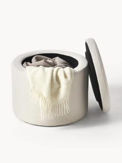 Puf Alida, con espacio de almacenamiento