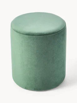 Puf de terciopelo Daisy