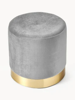 Puf de terciopelo Orchid