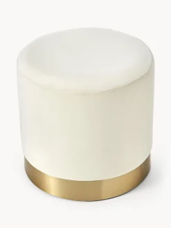 Puf de terciopelo Orchid