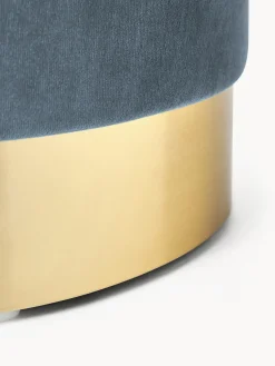 Puf de terciopelo Orchid