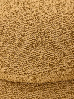 Puf en tejido bouclé Ellie