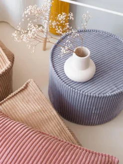 Puf infantil de pana Sugar, Ø 40 cm