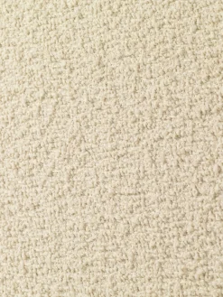 Puf para exterior en tejido bouclé Rouli