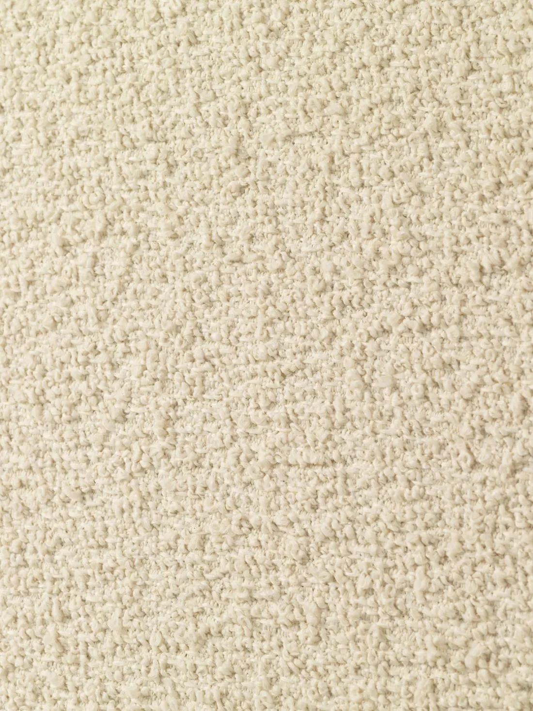 Puf para exterior en tejido bouclé Rouli