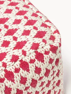 Puf para exterior estampado Yamir