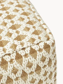 Puf para exterior estampado Yamir