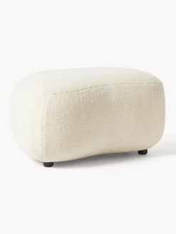 Puf reposapiés de borreguillo Alba