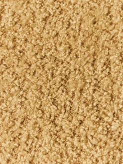 Puf reposapiés de borreguillo bouclé Alba