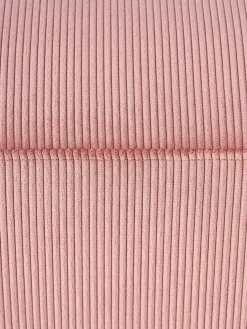 Puf reposapiés de pana Melva, An 99 x F 42 cm