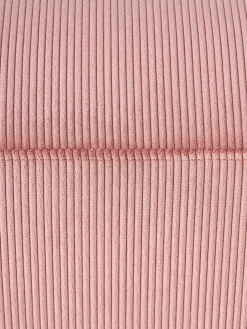 Puf reposapiés de pana Melva, An 99 x F 72 cm