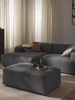 Puf reposapiés grande Melva, 116 x 72 cm