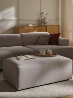 Puf reposapiés grande Melva, 116 x 72 cm