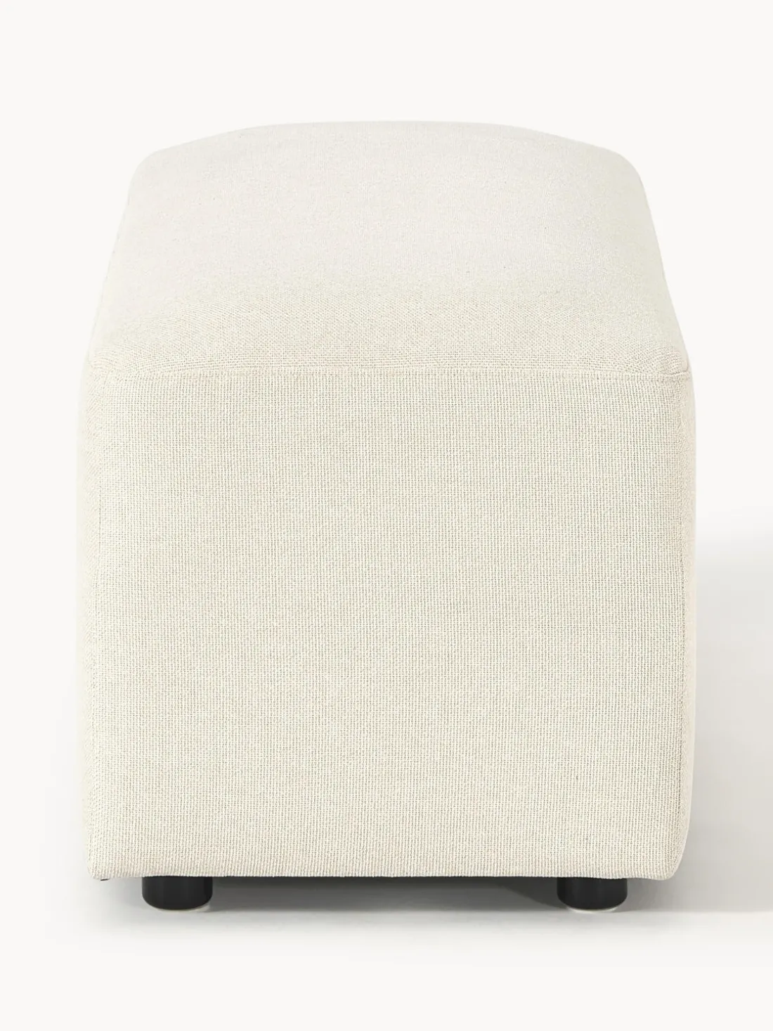 Puf reposapiés grande Melva, 116 x 42 cm