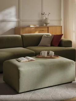 Puf reposapiés grande Melva, 116 x 72 cm