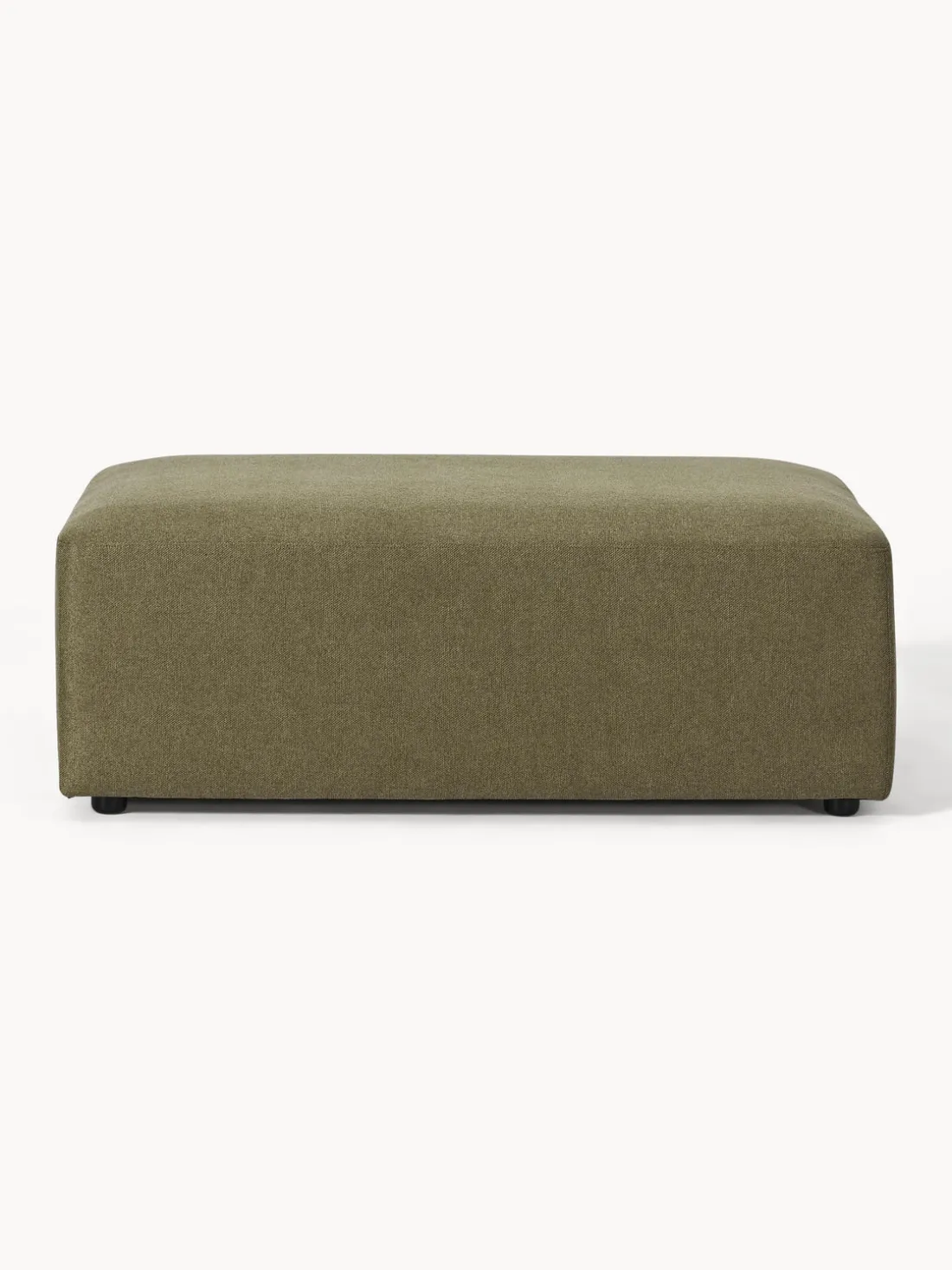 Puf reposapiés grande Melva, 116 x 72 cm