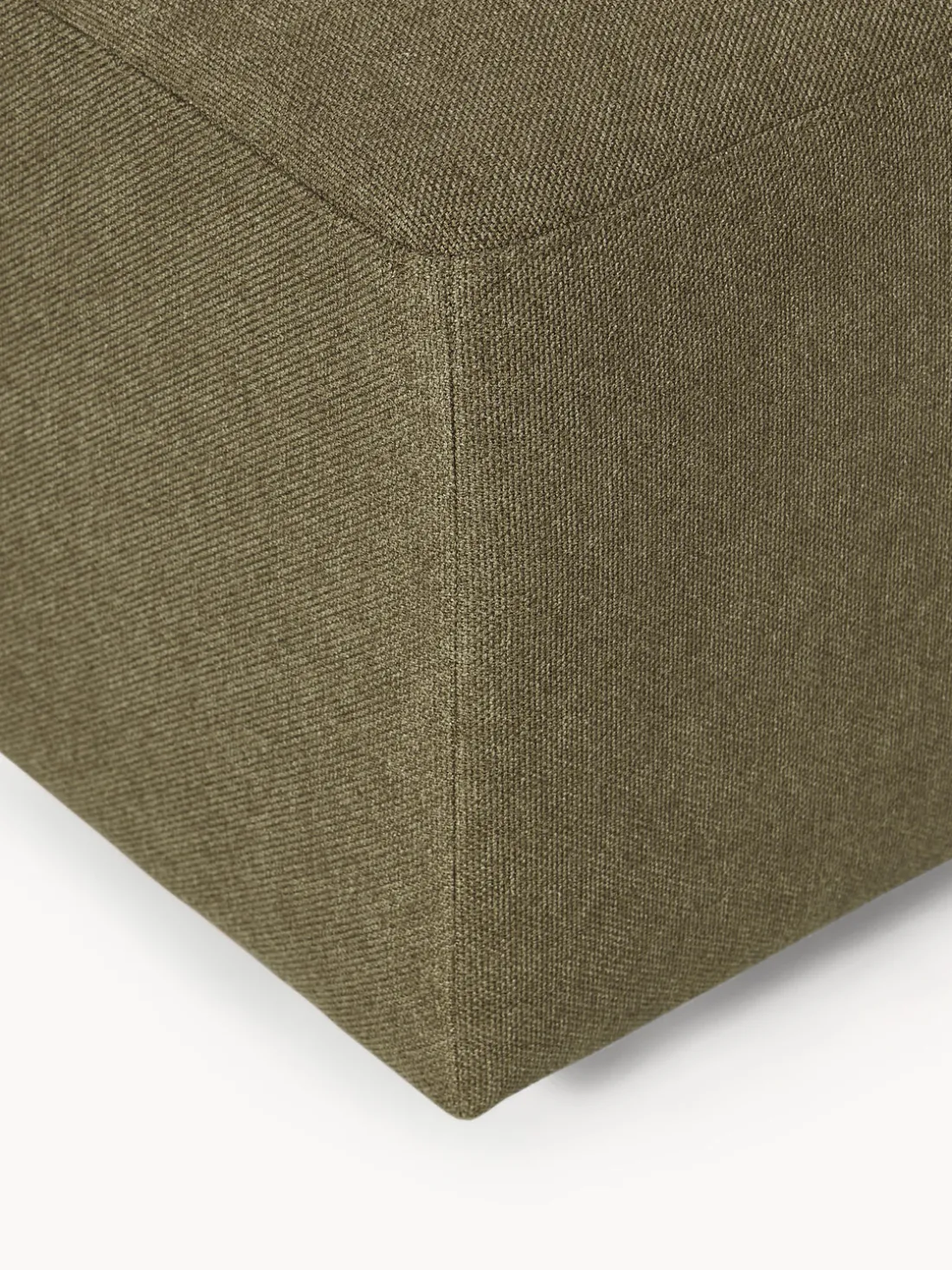 Puf reposapiés grande Melva, 116 x 72 cm