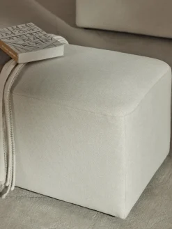 Puf reposapiés Melva, 99 x 42 cm