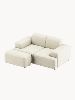 Puf reposapiés Melva, 99 x 42 cm