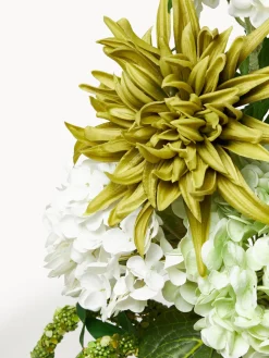 Ramo de flores artificiales Enchanted Matcha