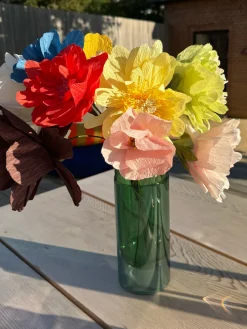 Ramo de flores artificiales artesanales Cottage Rose