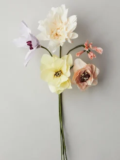 Ramo de flores artificiales artesanales Pastel