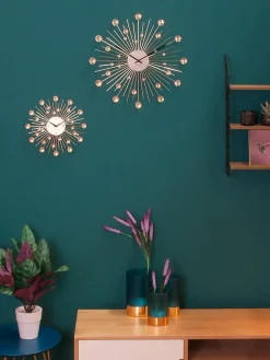 Reloj de pared Sunburst