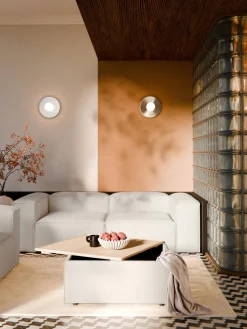 Reposapiés puf con espacio de almacenamiento Lennon