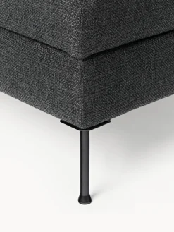 Reposapiés puf Cucita, con espacio de almacenamiento