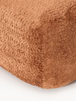 Reposapiés puf de borreguillo bouclé Wolke