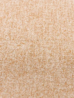 Reposapiés puf en tejido bouclé Wolke