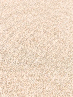 Reposapiés puf en tejido bouclé Wolke