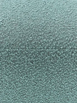 Reposapiés puf en tejido bouclé Anton