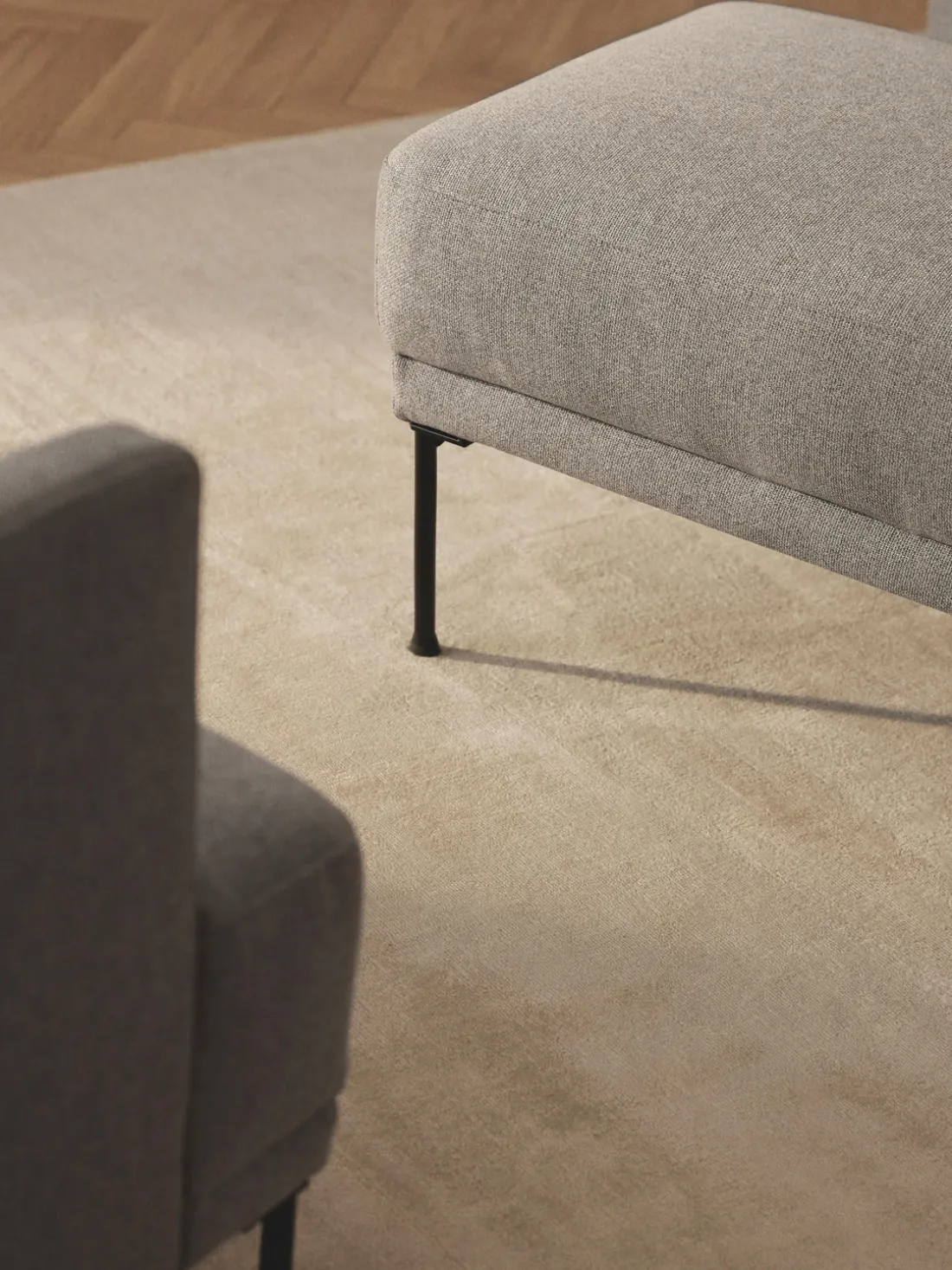 Reposapiés puf Fluente