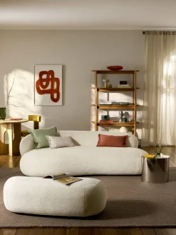 Reposapiés puf grande Alba